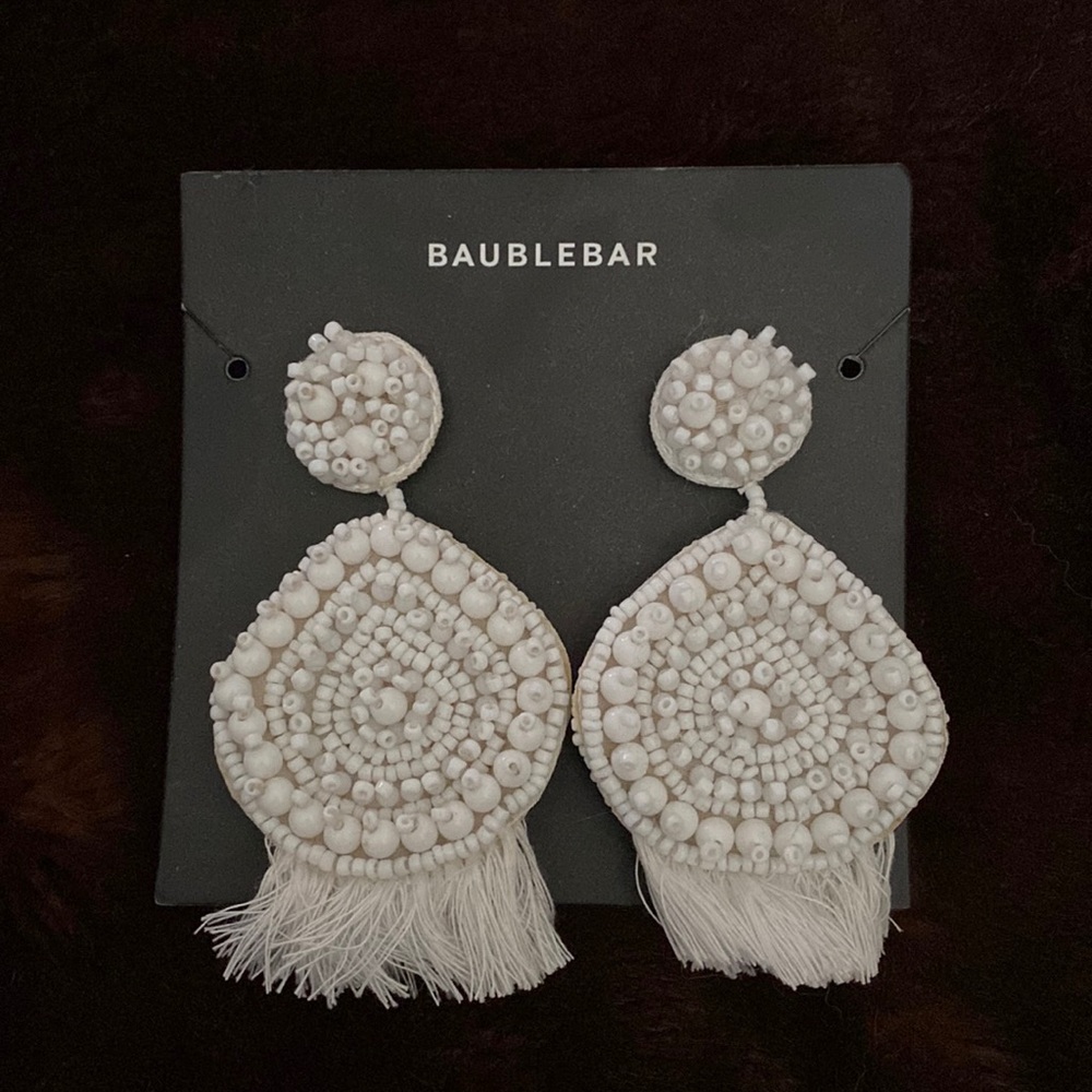Bauble bar beaded earrings